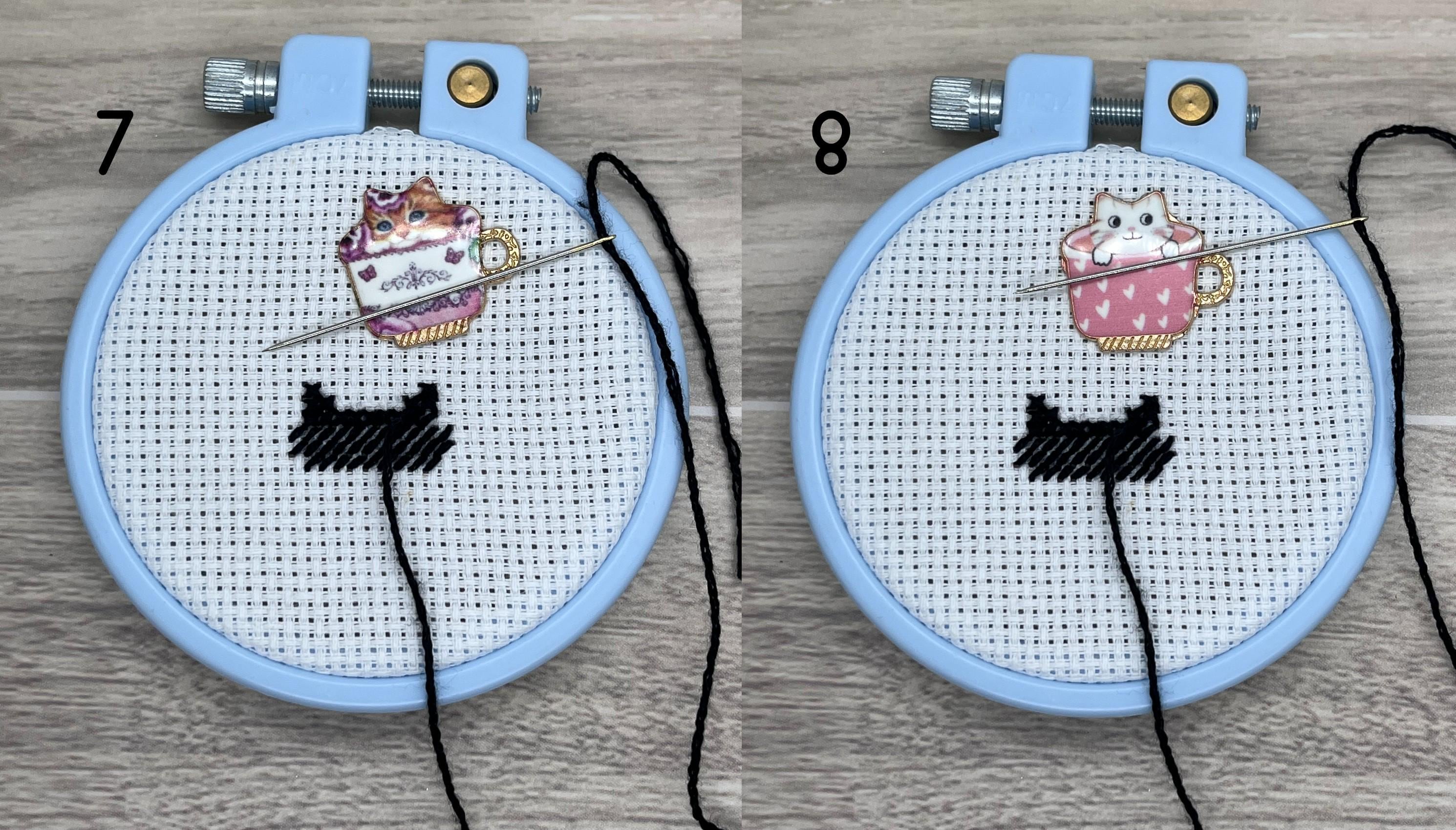 Cats in Tea Cups Needle Minders