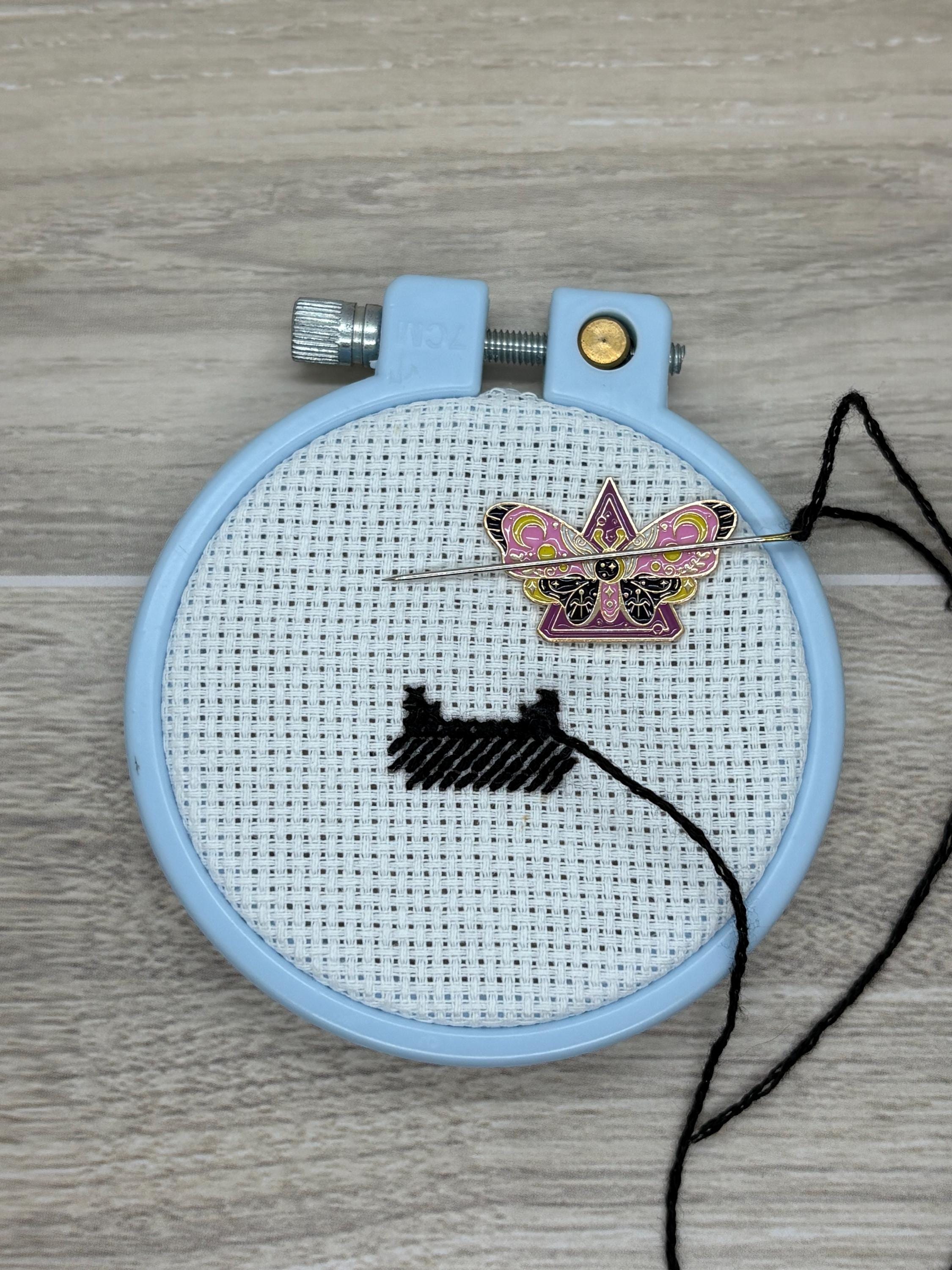 Celestial Moth Needle Minders Version 2
