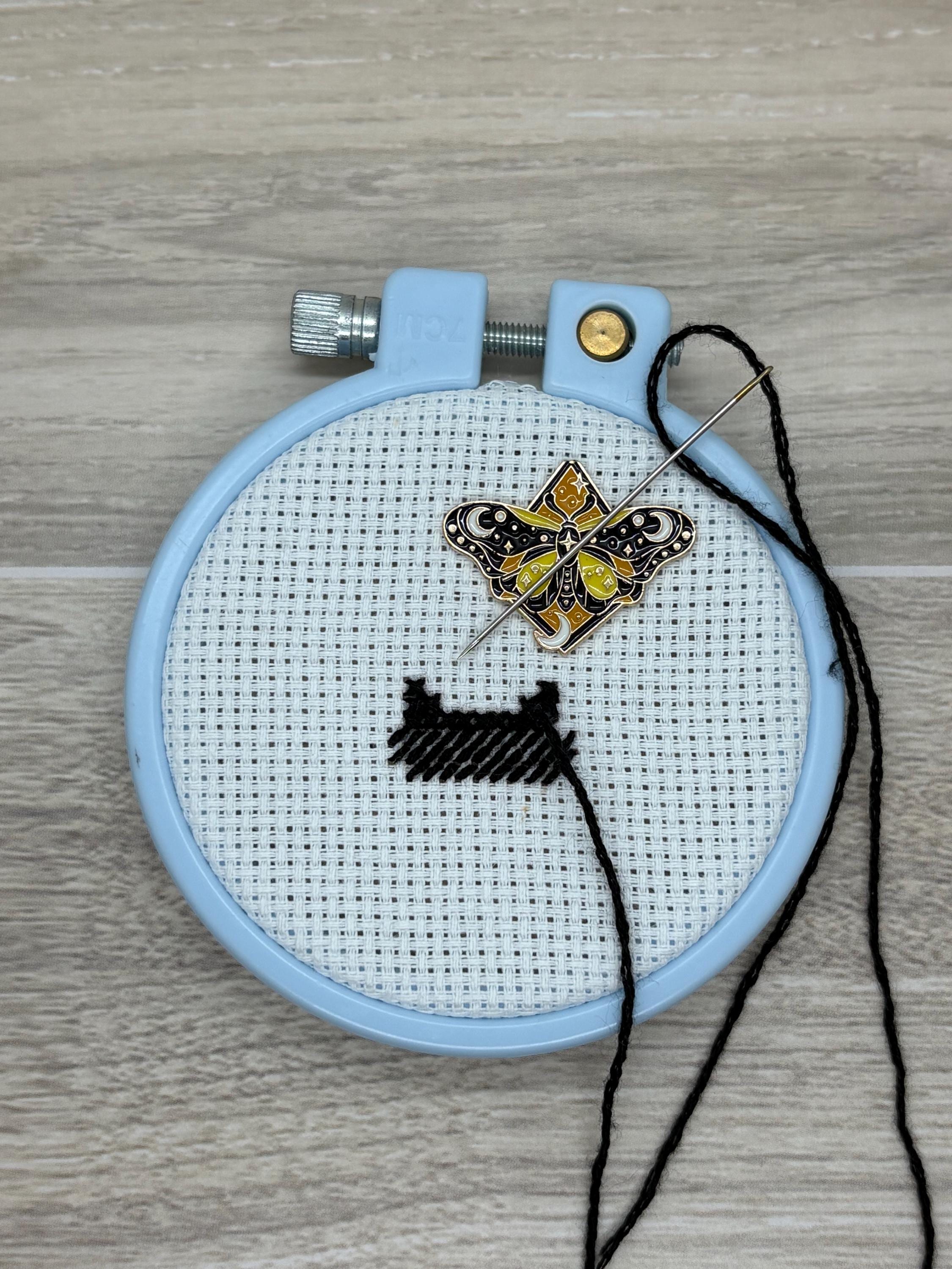 Celestial Moth Needle Minders Version 2