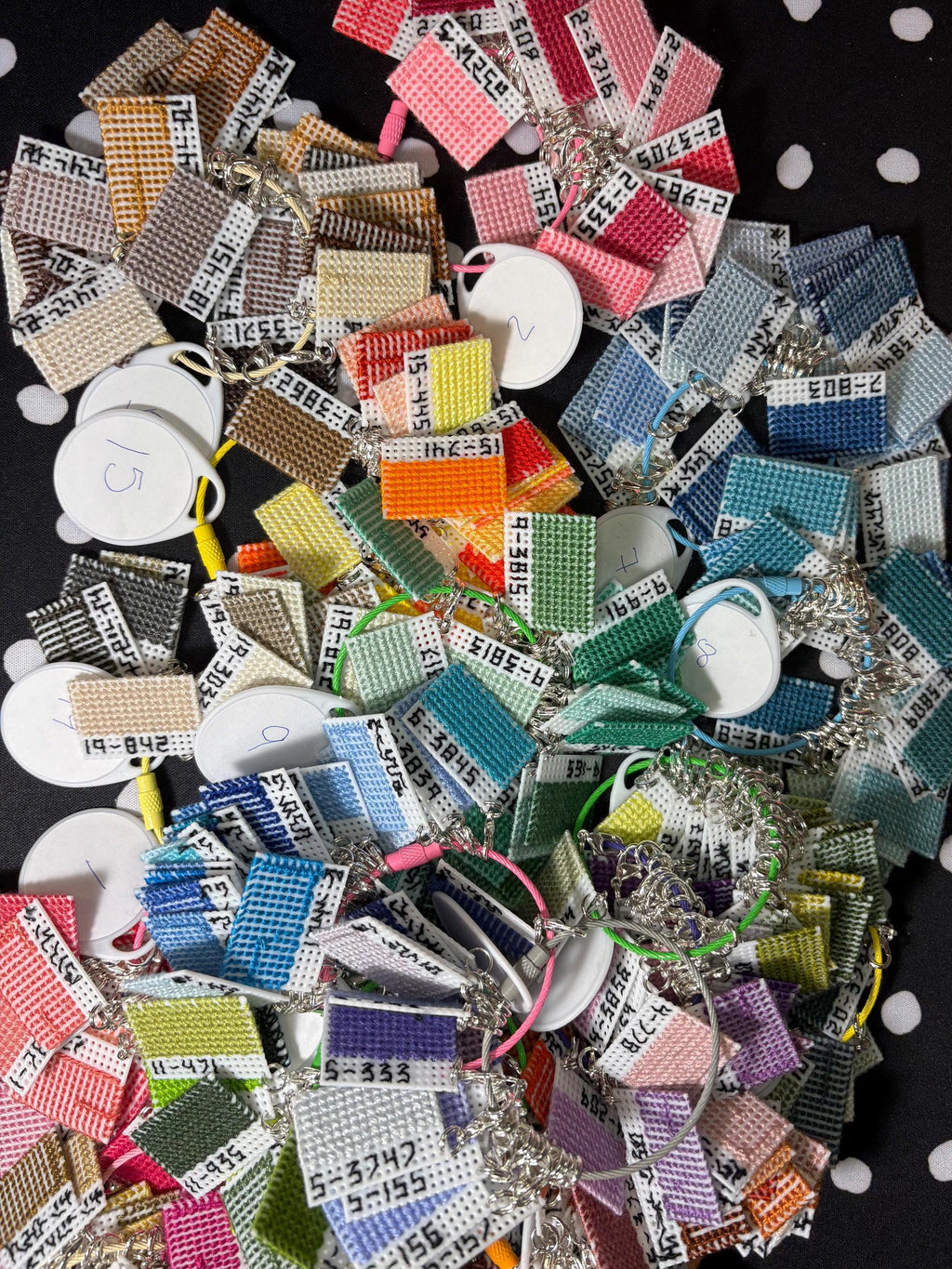 DMC Floss Swatch PDF Instructions