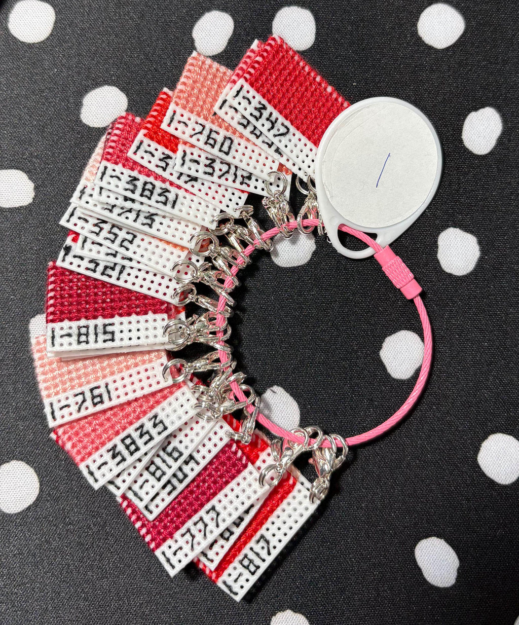 DMC Floss Swatch PDF Instructions