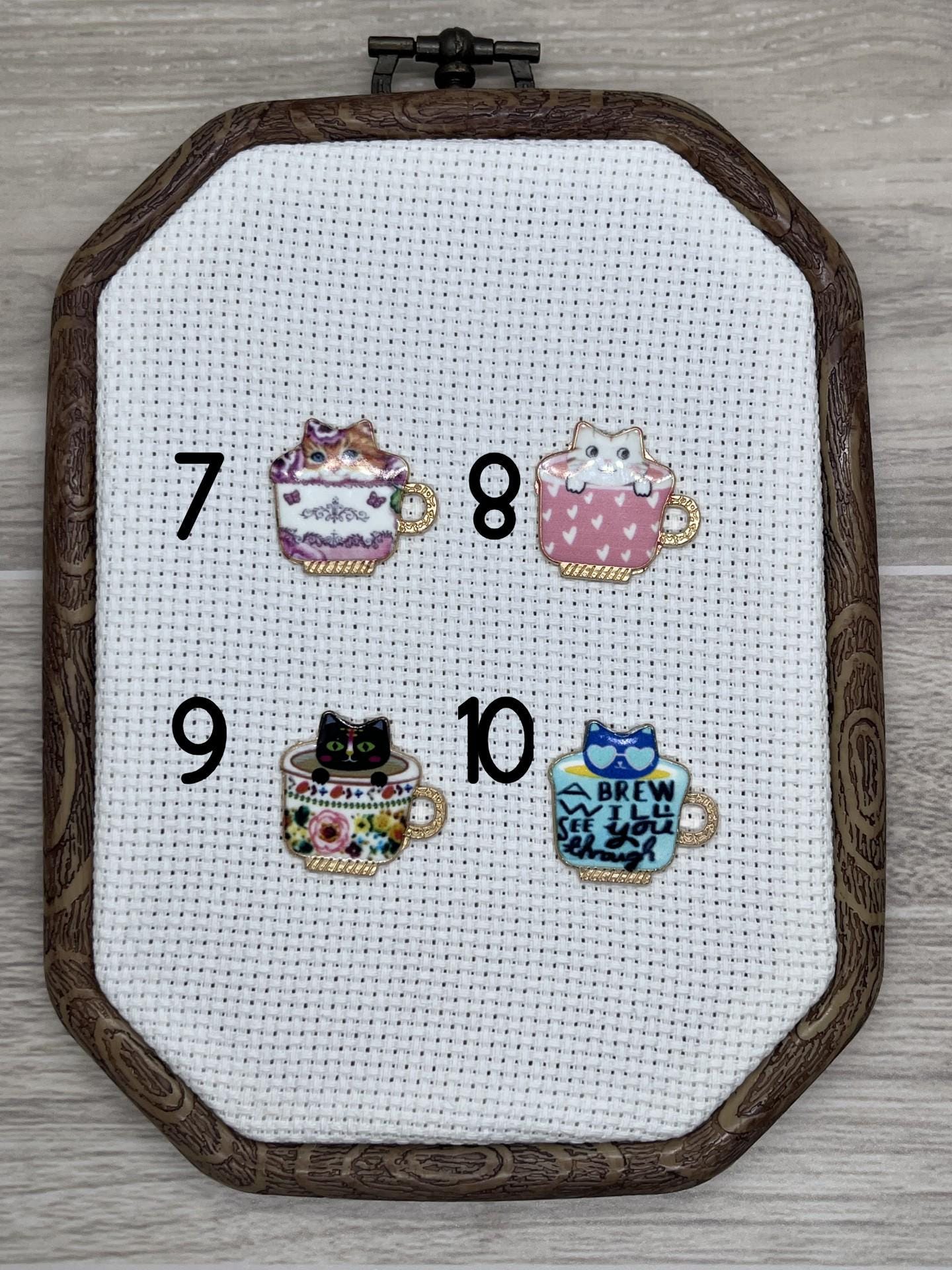Cats in Tea Cups Needle Minders