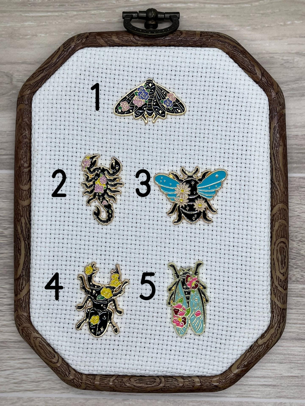 Floral Insects Needle Minders