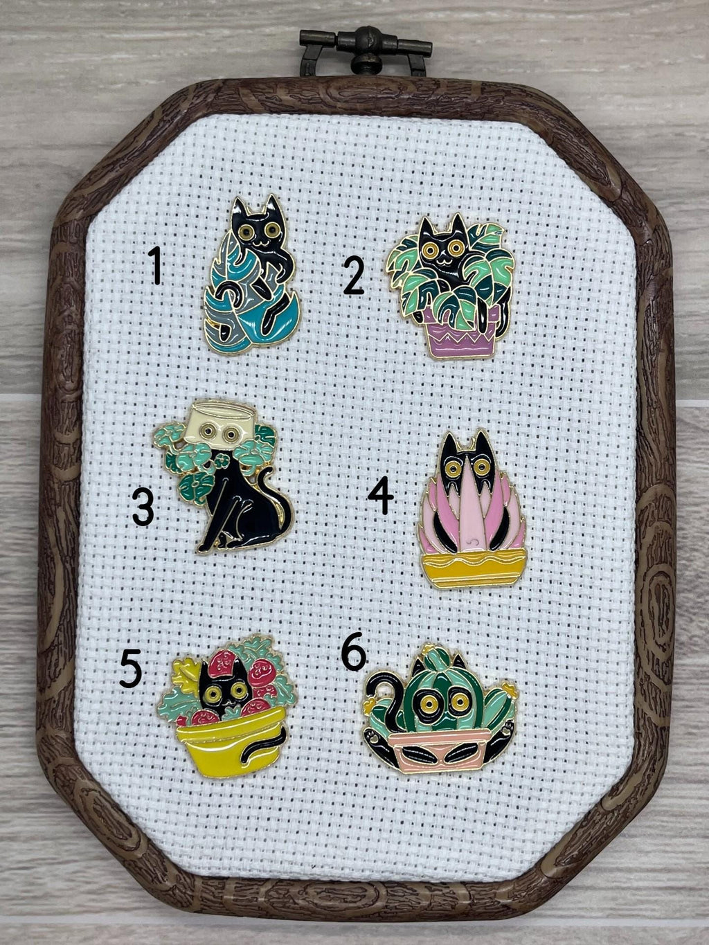 Flower Cat Needle Minders