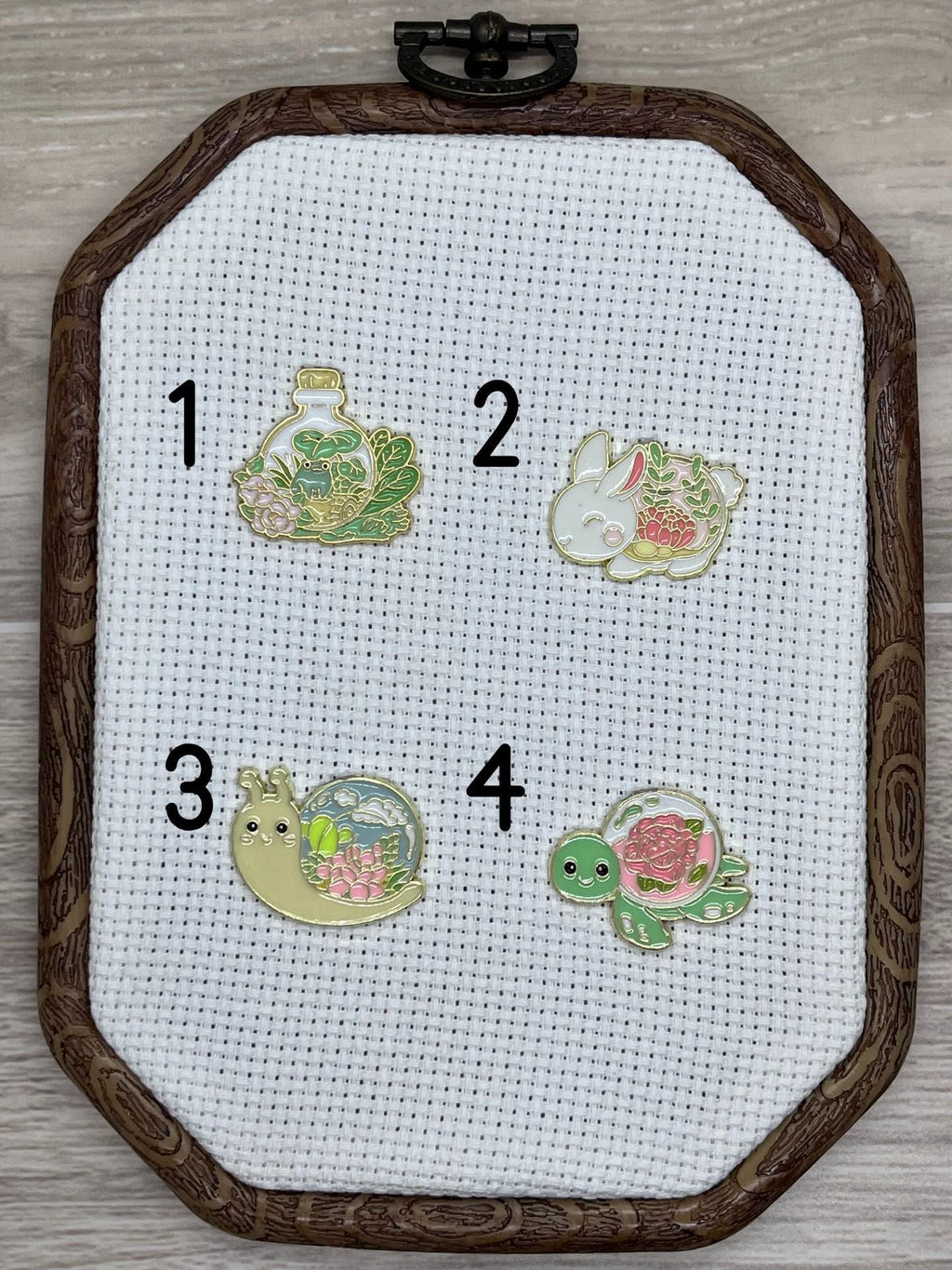 Terrarium Animals Needle Minders