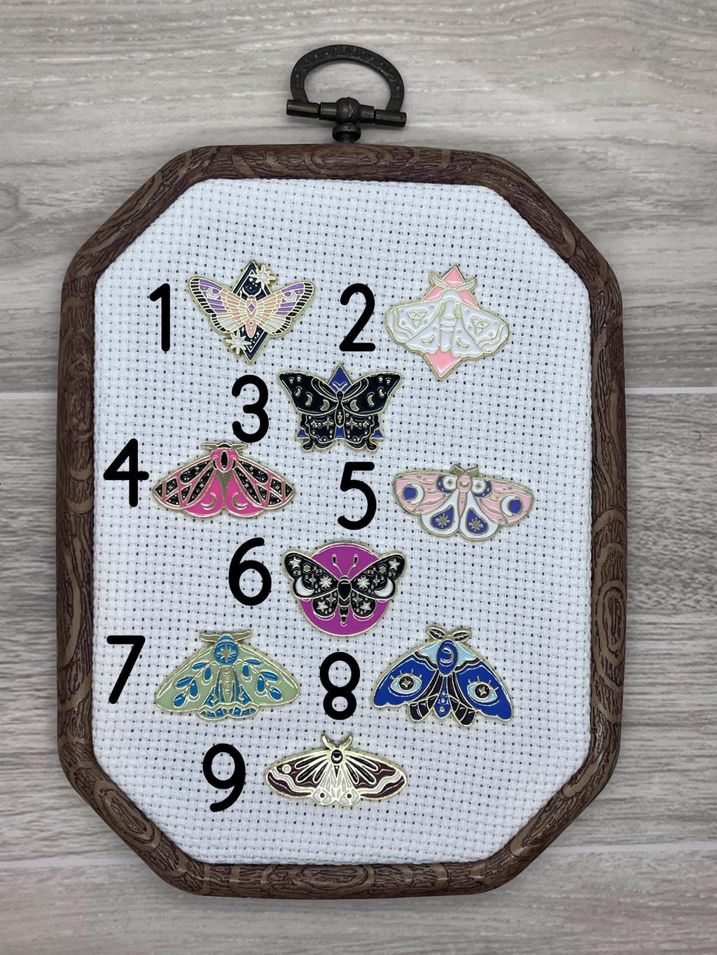 Celestial Moth Needle Minders