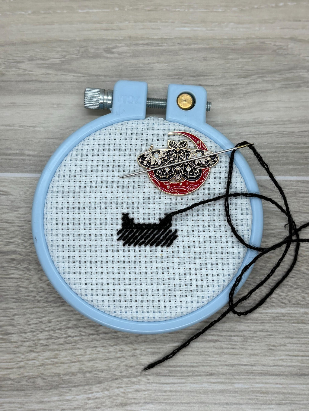 Celestial Moth Needle Minders Version 2