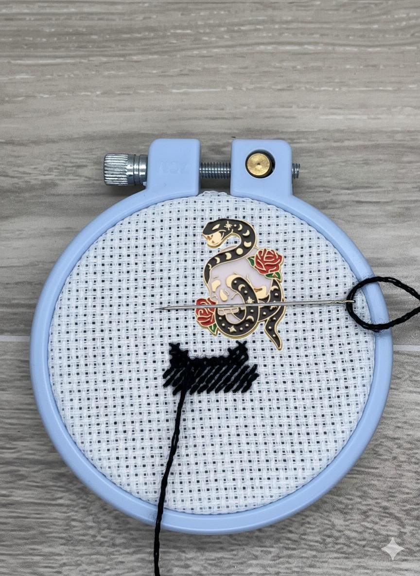 Skulls and Snakes Needle Minder